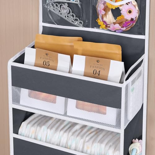 Univivi Over the Door Organizer for Baby Essential, 6-shelf - Image 5