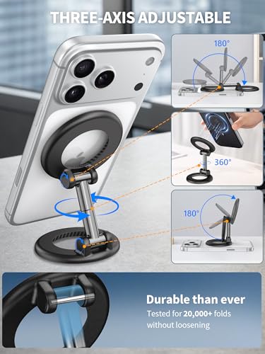 Dual-Sided Magnetic Phone Holder Mount for MagSafe Phone Grip - Image 6