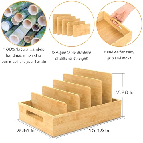 Retro Shaw Lid Organizer for Plastic Lids, with 5 - Image 4