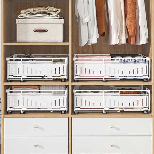 Expandable Pull Out Cabinet Organizer, No Drill Adhesive - Image 7