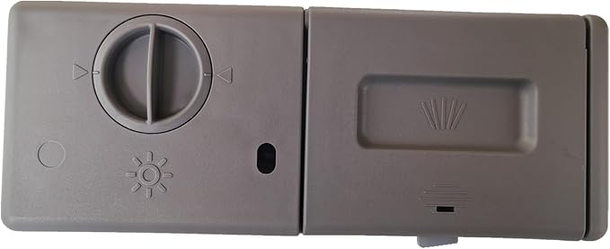 DD59-01001A Dishwasher Detergent & Rinse Aid Dispenser Assembly Fit for GE Dishwasher WD12X23625 Sam DW80F600UTB/UTS/UTW, DW80F800UWS, DW80J3020UB/US/UW, DW7933LRASR