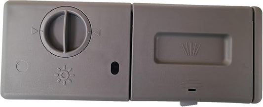 DD59-01001A Dishwasher Detergent & Rinse Aid Dispenser Assembly Fit for GE Dishwasher WD12X23625 Sam DW80F600UTB/UTS/UTW, DW80F800UWS, DW80J3020UB/US/UW, DW7933LRASR