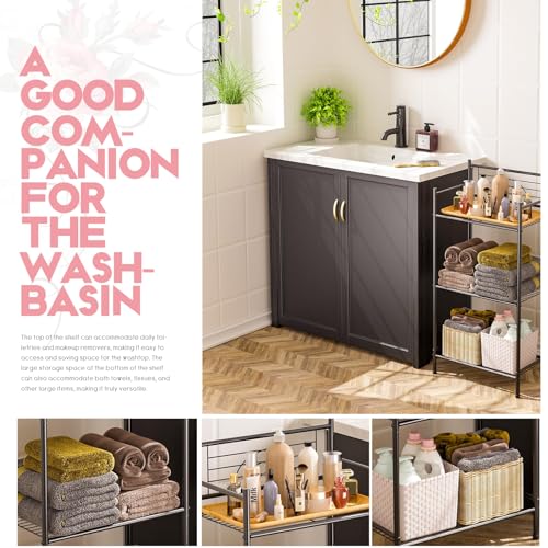 LEEDA 3-Tier Freestanding Multipurpose Storage Shelves Heavy Duty - Image 7