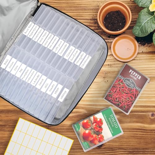 38 Slots Seed Storage Organizer Box with Insulated Bag - Image 3