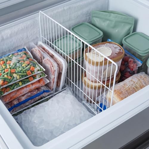 BESTYASH Freezer Partition Divider Wire Shelf Organizer - Image 3
