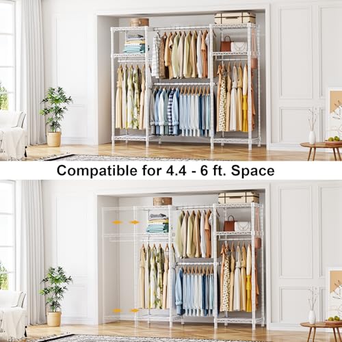 E7 Heavy Duty Garment Rack, Metal Clothing Racks | Laundry & Clothing - Image 7