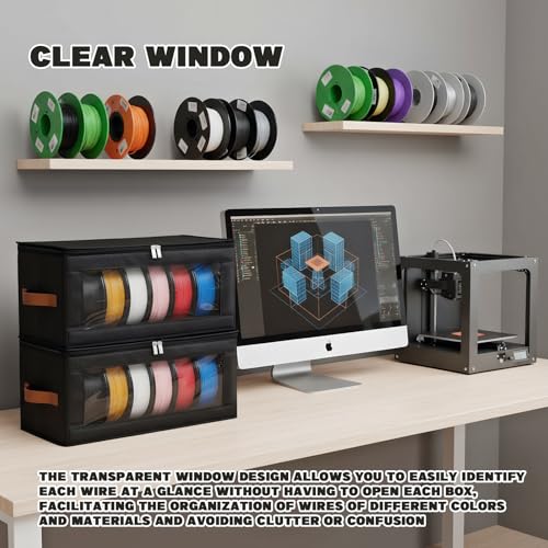 3 Pack 3D Printer Filament Storage Box Container for | All Products - Image 4