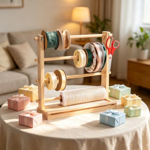Ribbon Storage Rack Spool Holder Organizer Sewing Craft - Image 7