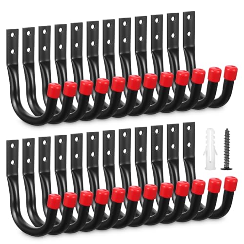 Lemecima 24 Pack Garage Hooks Heavy Duty, 3.5" Garage Wall - Image 2