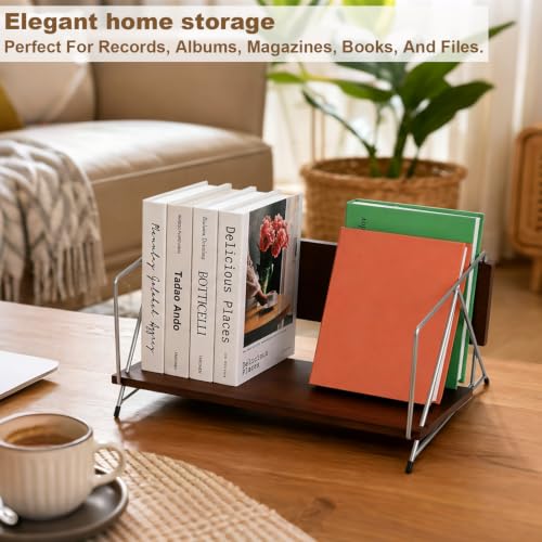Vinyl Record Storage Stand for 80 LPs, Solid Wooden Vinyl - Image 3