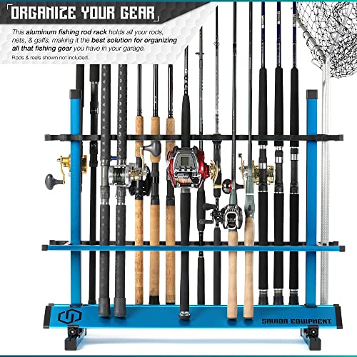 Savior Equipment Fishing Rod Rack Holder Organizer, 24-48 - Image 3