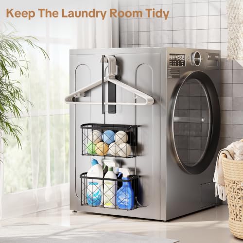 Magnetic Dryer Ball Holder with Hanger Holder for Laundry Room,3 - Image 8