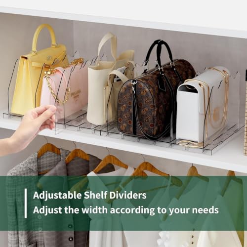 SPACEKEEPER Adjustable Shelf Divider for Closet,2 Pc | All Products - Image 5