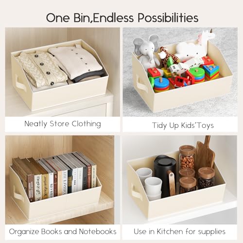 Homsorout Large Closet Organizers and Storage Bins - 8 Pack - Image 7