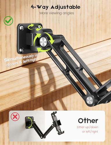 OHLPRO Magnetic iPad Wall Mount Tablet Holder, Heavy Duty - Image 7