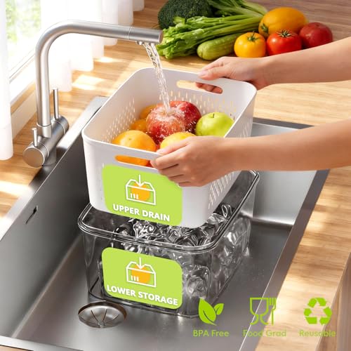 HOMETALL 8 Pack Fruit Storage Containers for Fridge, | All Products - Image 3