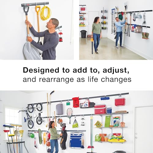 Rubbermaid Fasttrack Wall Mounted Storage and Organization - Image 7