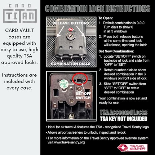 Vault Trading Card Storage Box - Lockable Sports Cards - Image 8