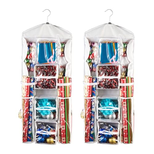 Wrapping Paper Storage Organizers- 2 Pack- Dual Sided - Image 2