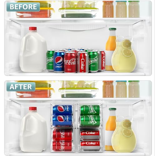 Sorbus Soda Can Organizer for Fridge & Freezer, Stac | All Products - Image 6