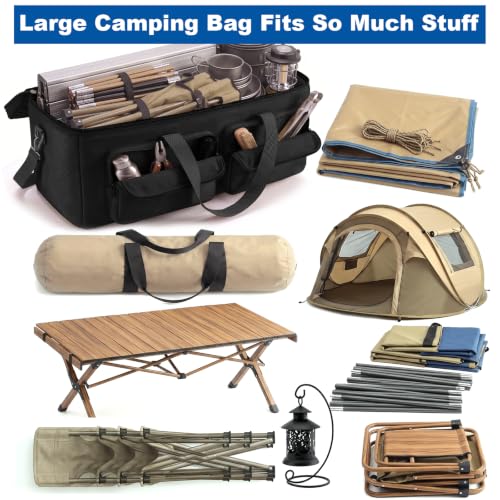 SIRUITON 31.5 In Large Camping Storage Bag,600D Oxford - Image 5