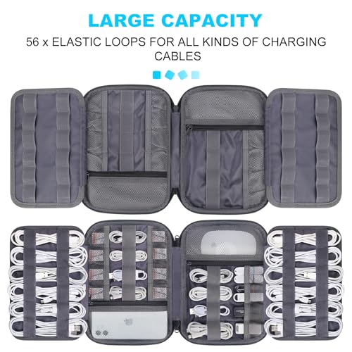 Lacdo Cord Organizer Travel, Cable Organizer Bag Cas | All Products - Image 3