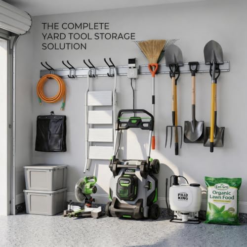 Aking Ace 48-Inch Garage Wall Organizer, Heavy-Duty Hook Set - Image 3