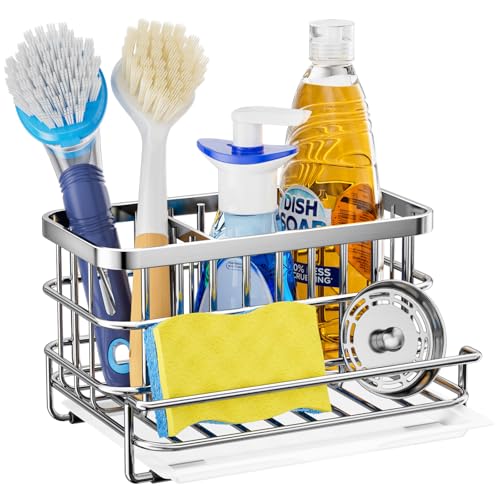 HapiRm Kitchen Sink Organizer, SUS304 Stainless Steel Rustproof - Image 2