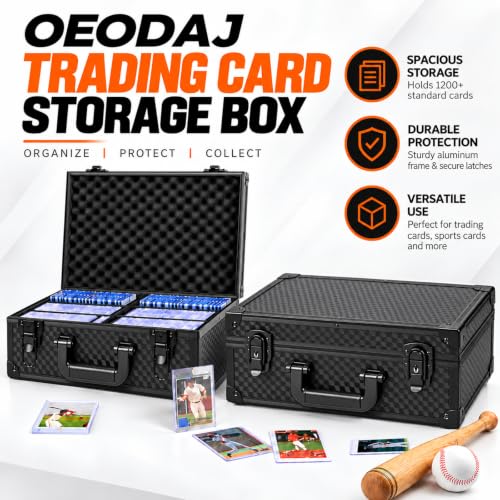 Top Loader Storage Box, 610+ Card Case for Trading | Home Organization - Image 6
