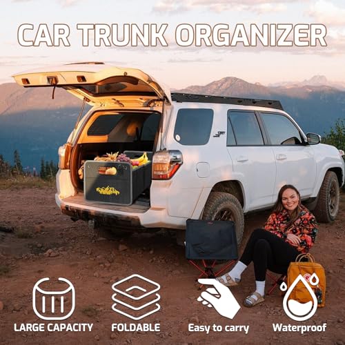 Car Trunk Organizer Collapsible Trunk SUV Storage Box - Image 7