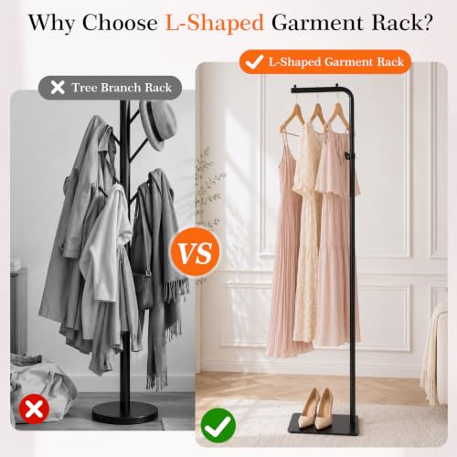 Adjustable Clothing Display 16-64in Shirt Display Stand Metal - Image 8