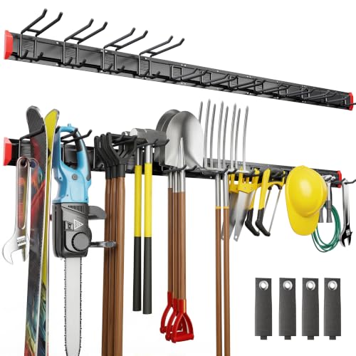 monTEK 80" Garage Tool Organizer Wall Mount, 800 LBS Heavy - Image 2