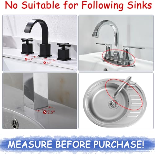 Amerner Kitchen Sink Splash Guard, 10° Large Slope & | All Products - Image 7