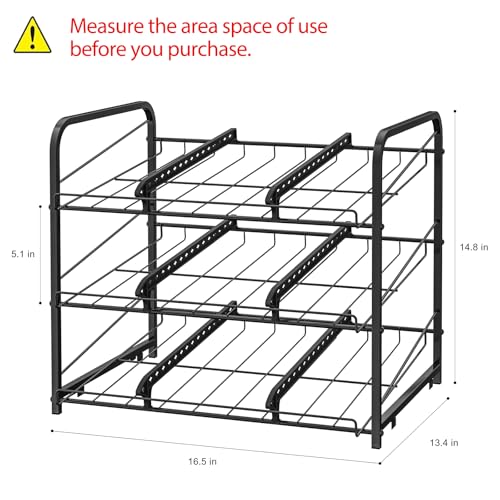 BTY Can Organizer for Pantry Stackable 2 Pack, Can Storage - Image 3