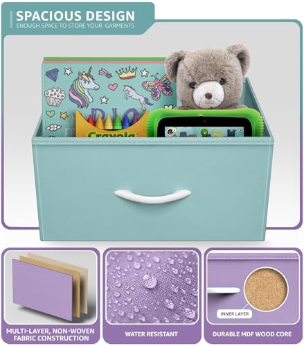 Sorbus Dresser for Kids Bedroom, Fabric Drawers (5 Drawer - Image 6