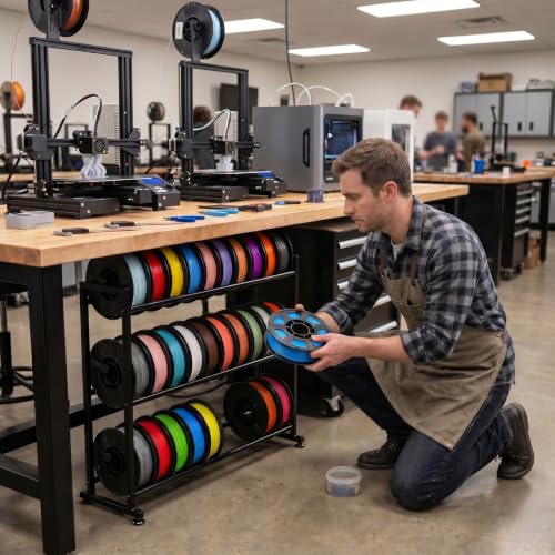 3-Tier 3D Filament Storage Rack - Heavy Duty Metal S | All Products - Image 5