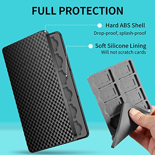 Switch Game Case Holder with 24 Cartridge Slots and 24 Micro SD - Image 6