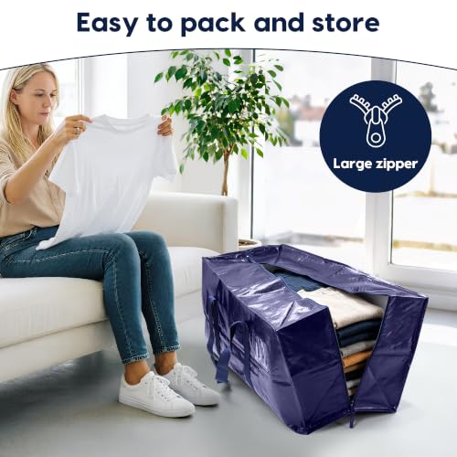 6 Pack Moving Bags Heavy Duty 210GSM with Full-Open Side - Image 4