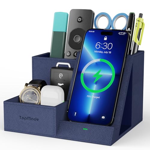 Wireless Charger with Desk Organizer, Multifunctiona | All Products - Image 2