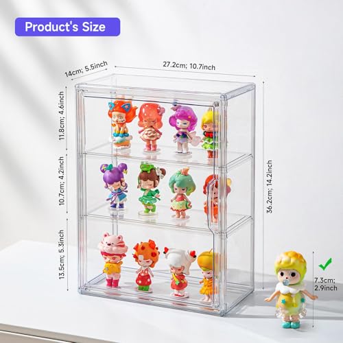 Clear Display Case for Figures with Magnetic Door, A | All Products - Image 3