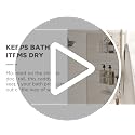 Zenna Home Shower Caddy Hanging Over the Shower Door Organizer - Image 8