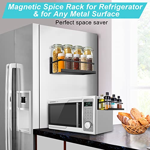 2 Pack Premium Quality Magnetic Spice Rack | Kitchen Organization - Image 4