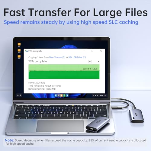 SSK Portable SSD 1TB Up to 2000 MB/s External Solid State Hard - Image 5