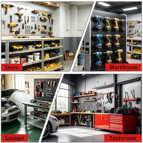 Heavy Duty Magnetic Power Tool Organizer,Drill Holder Wall Mount - Image 6