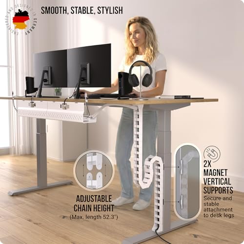 Ultimate Setup Under Desk Cable Management Vertebrae - Image 3
