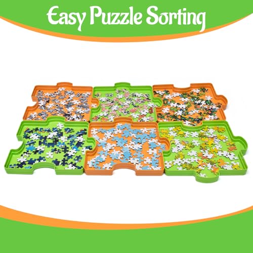 6 Stackable Puzzle Sorting Trays, Fit 1000/2000/5000 - Image 5