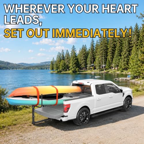 Upgraded RV Hitch Mount Kayak Rack Holds 2 up to 12' - Image 7