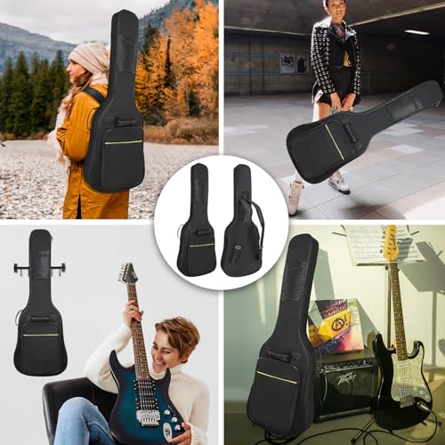 Electric Guitar Bag 0.35 Inch Thick Padded Gig Bag Soft - Image 7
