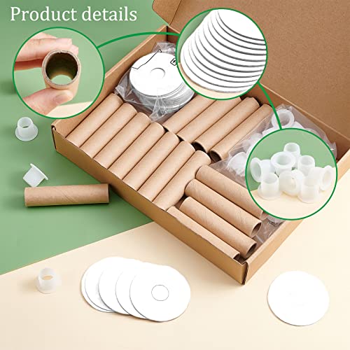 PH PandaHall 20pcs Ribbon Spools Removable Empty Cord - Image 5