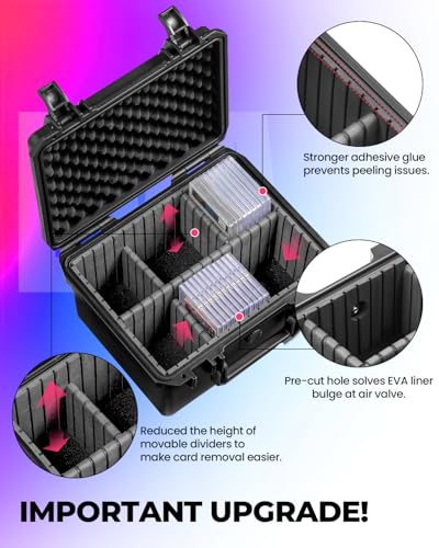 Hard Card Case for Sport Trading Graded Card Box 3"x4" 35pt Top - Image 4